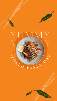 Pasta Gourmet Facebook Story Design