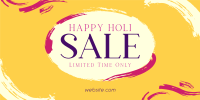 Brush Holi Festival Sale Twitter post Image Preview