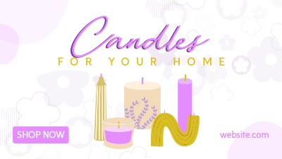 Fancy Candles Facebook event cover Image Preview
