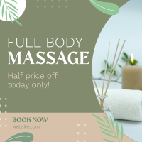 Massage Promo Instagram Post Image Preview