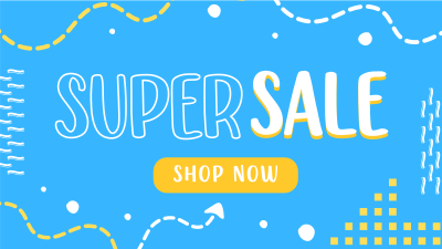 Quirky Super Sale Facebook event cover Image Preview