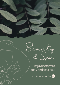Beauty Spa Booking Poster Image Preview