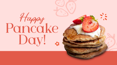 Strawberry Pancakes Facebook event cover Image Preview