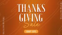 Thanksgiving Autumn Shop Sale YouTube Video Image Preview