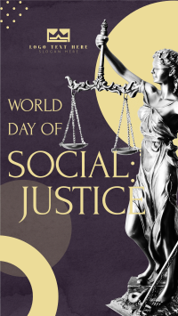 World Day Of Social Justice Instagram reel Image Preview