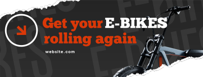 Rolling E-bikes Facebook cover Image Preview