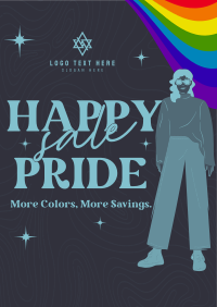Modern Happy Pride Month Sale  Poster Image Preview