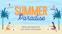 Have a great Beach Day! Facebook Event Cover Design