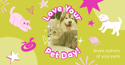 Share your Pet's Photo Facebook ad Image Preview