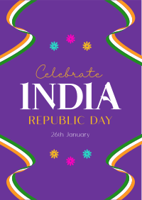 Fancy India Republic Day Flyer Design