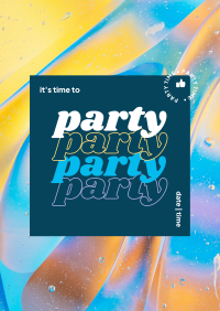 Time To Party Poster Image Preview