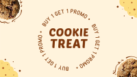 Double Cookie Bite Facebook Event Cover Design