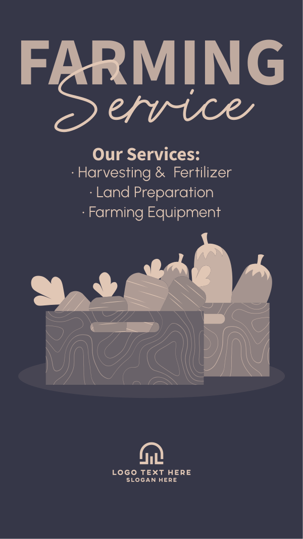 Farm Quality Service Facebook Story Design