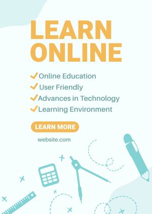 Learning Online Poster Image Preview