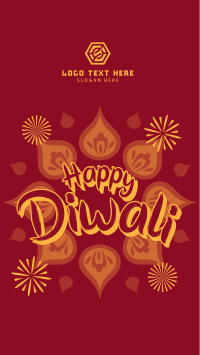 Diwali Festival Greeting Instagram story Image Preview