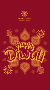Diwali Festival Greeting Instagram story Image Preview