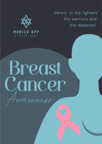 Breast Cancer Warriors Poster Design