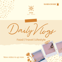 Scrapbook Daily Vlog Instagram post Image Preview