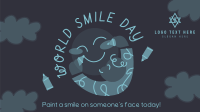 Paint A Smile Facebook Event Cover Design