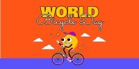 Celebrate Bicycle Day Twitter post Image Preview