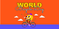 Celebrate Bicycle Day Twitter Post Image Preview