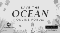 Ocean High Waves Facebook Event Cover Design