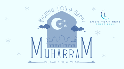 Wishing You a Happy Muharram Facebook event cover Image Preview