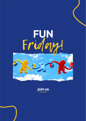 Fun Monkey Friday Poster Image Preview