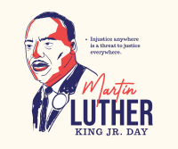 Martin Luther King Day Facebook post Image Preview