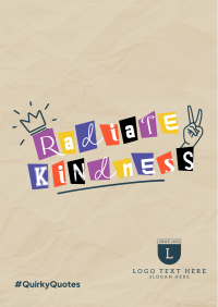It's Giving Kindness Flyer Image Preview