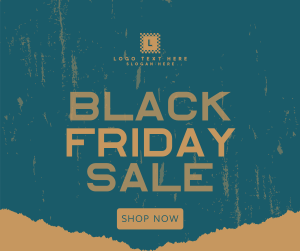 Black Friday Paper Cut Facebook post Image Preview