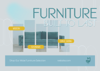 Household Furniture Store Postcard Image Preview