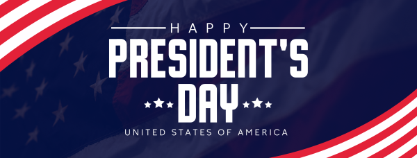 Presidents Day USA Facebook Cover Design Image Preview