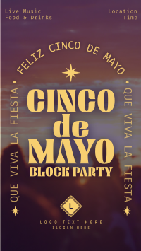 Cinco De Mayo Block Party YouTube short Image Preview