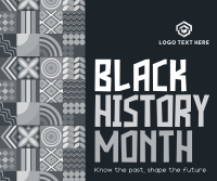 Neo Geo Black History Month Facebook Post Design