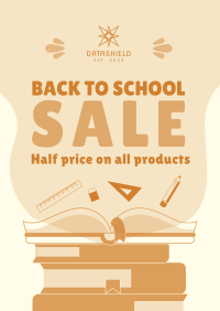 Back To School Discount Poster Image Preview