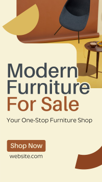 Modern Furniture Store Instagram Story Design