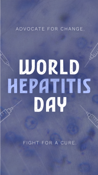 Minimalist Hepatitis Day Awareness Facebook story Image Preview