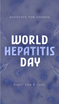 Minimalist Hepatitis Day Awareness Facebook Story Image Preview