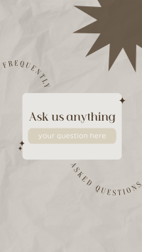 Ask anything YouTube Short Design