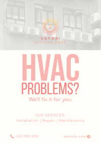 Serving You Excellent HVAC Service Flyer Image Preview