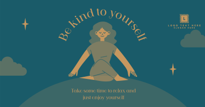 Be Kind To Yourself Facebook ad Image Preview