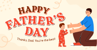 Father's Day Greeting Facebook ad Image Preview