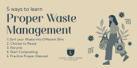 Proper Waste Management Twitter post Image Preview