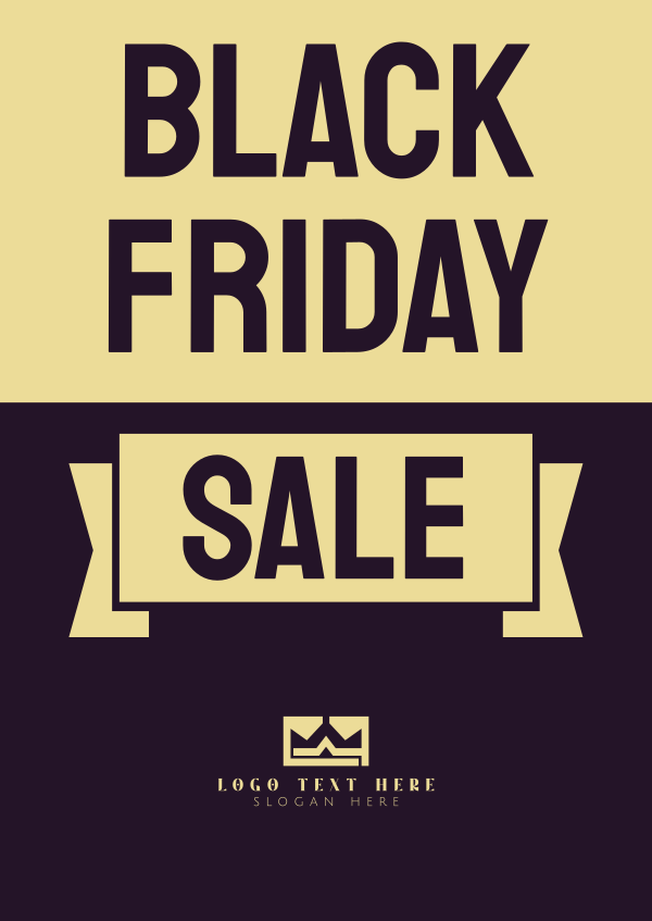 Black Friday Sale Poster Design Image Preview
