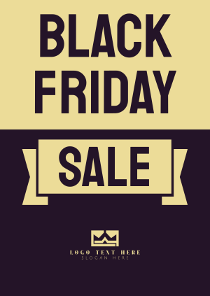 Black Friday Sale Poster Image Preview