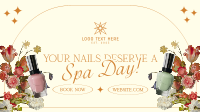 Floral Nail Services Animation Image Preview