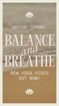 Minimalist Yoga and Pilates Instagram Reel Preview