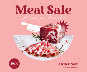 Local Meat Store Facebook post Image Preview