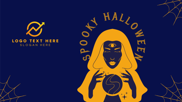 Spooky Witch Facebook Event Cover Design